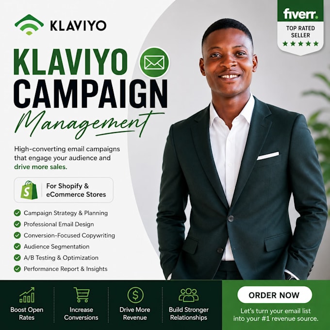 create high converting klaviyo email campaigns for shopify