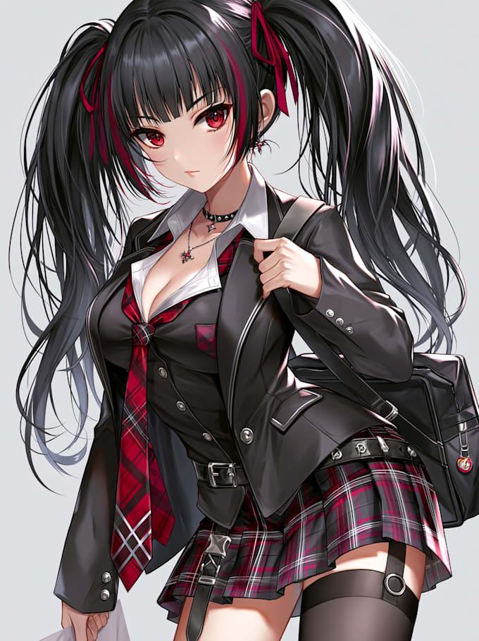 do a anime character