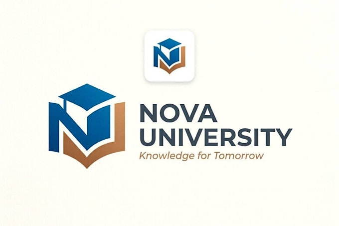 do make an modern university logo