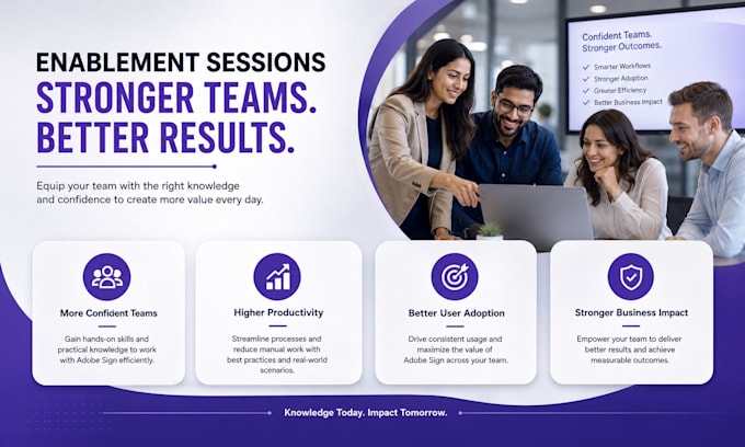 train your team on adobe acrobat sign features in 10 sessions