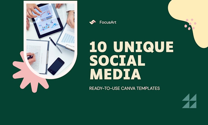 design professional canva social media posts and templates