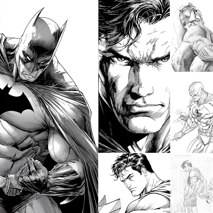 draw your comic book pages