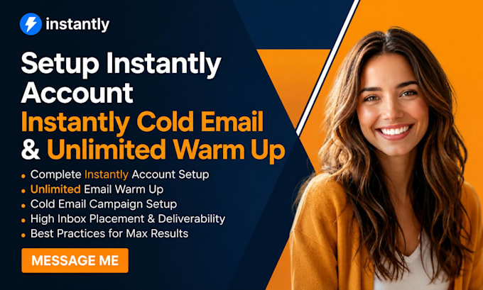 setup instantly email automation warmup email deliverability workflow automation