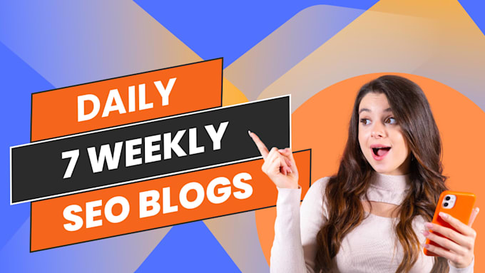 write weekly wordpress blogs daily