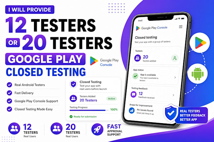 app testing and website testing QA, iphone, ipad, and android user testing