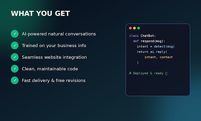 build a custom ai chatbot for your website