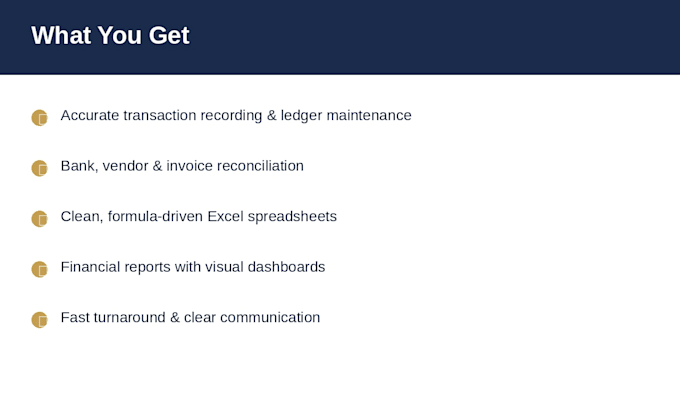 do bookkeeping, data entry and excel accounting reports
