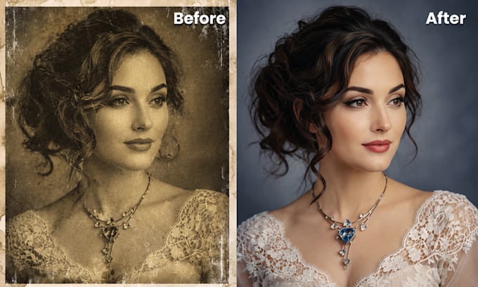 upscale, enhance, and restore quality of photos and images