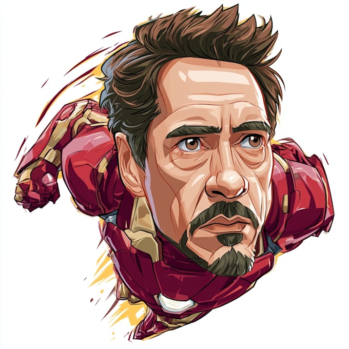draw you as superhero handmade original art