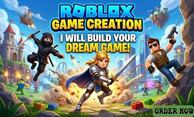 be your roblox game developer and build your dream game