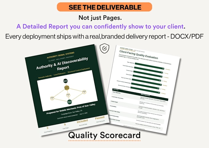 rank in ai search authority signals network