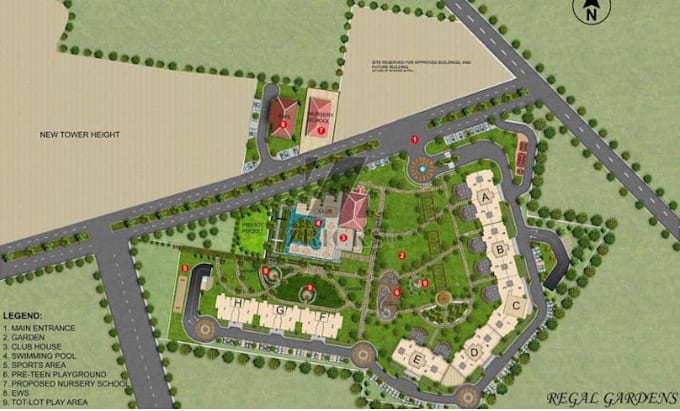create property map, real estate map, site plan and isometric map