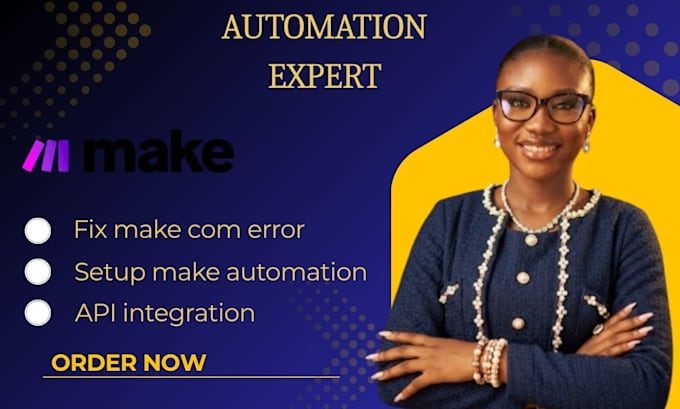 build make com automation, workflow automation and API integrations