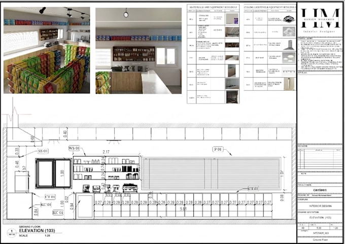 draw accurate interior shop drawings in autocad