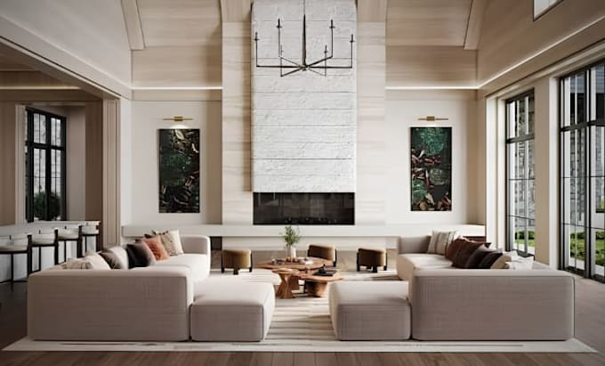 create expert immersive 3d interior renders and walkthrough animation