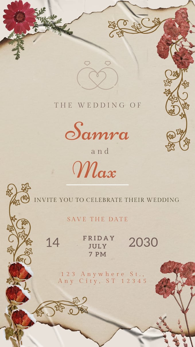design invitation cards and posters