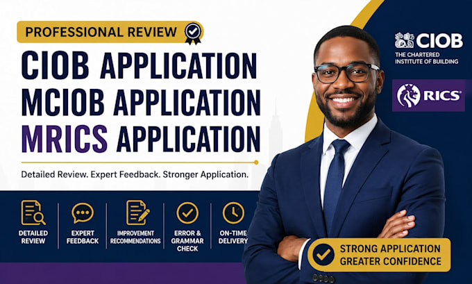 do ciob application mciob application and mrics application review