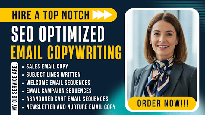 be your email copywriter for sales and marketing campaigns