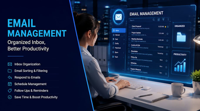 provide ai virtual assistant, web research and data entry