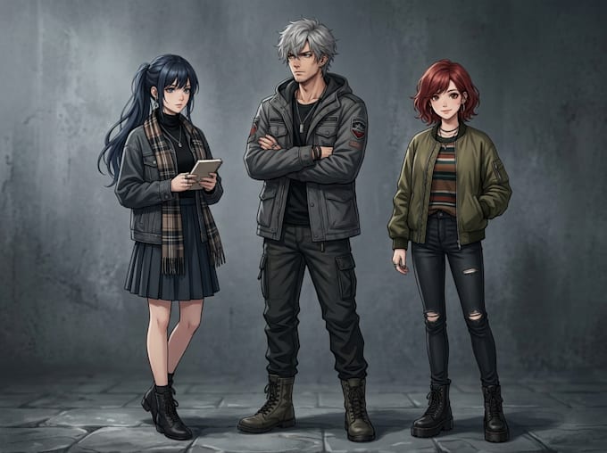 draw character or fan art commissions