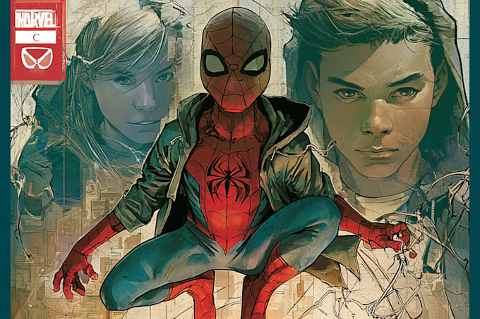 make a cinematic comic cover