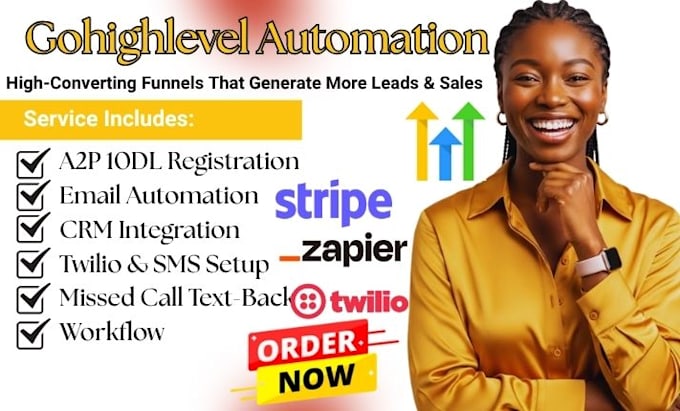 setup gohighlevel missed call text back a2p 10dl registration ghl automation