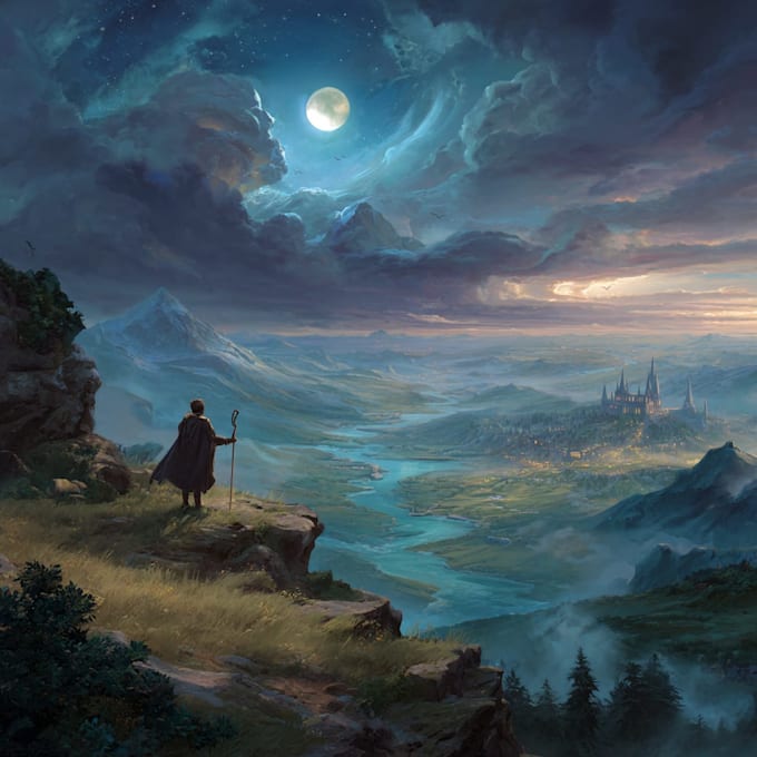 do fantasy book cover, thriller book cover design