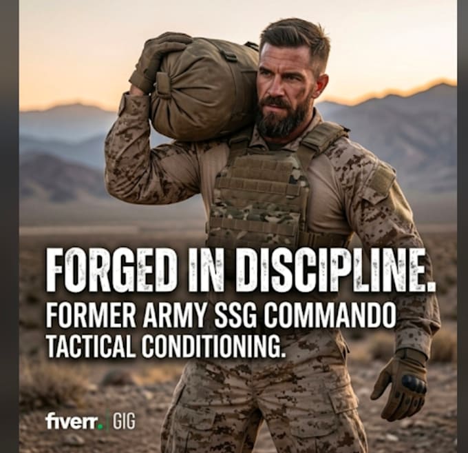 be your elite fitness trainer and tactical workout coach