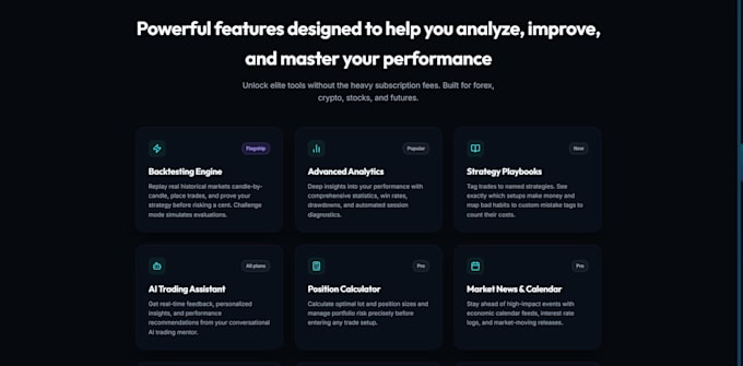 build a modern web app or saas website
