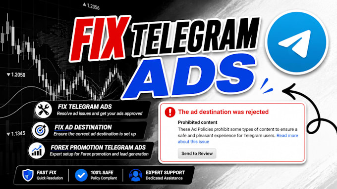 fix telegram ads ,fix ad destination forex promotion telegram ads