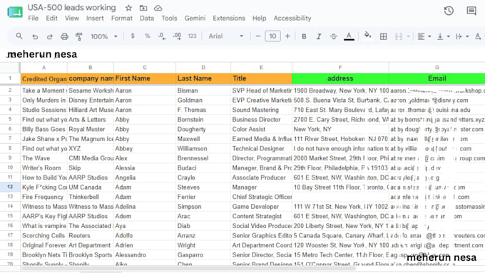 provide niche targeted and b2b prospect lists for sales