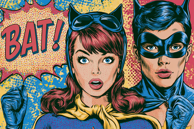 draw your full color comic book