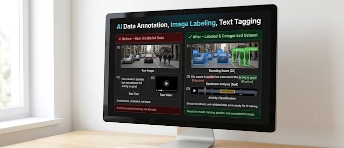 professional ai data annotation and text labeling