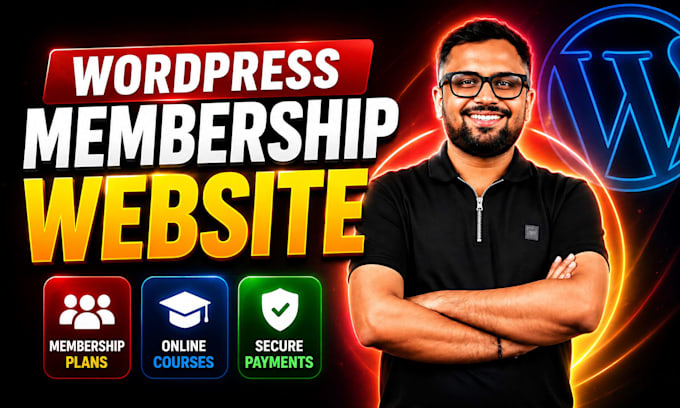 design wordpress membership website wix website ieee membership kajabi website