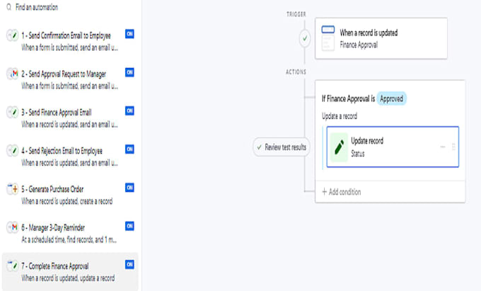 build airtable databases and workflow automation