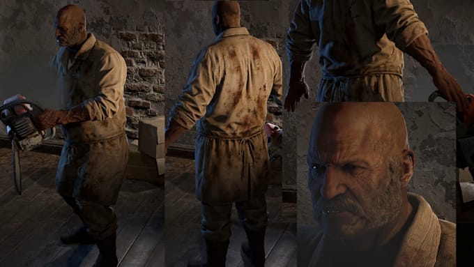 create aaa character quality for unreal engine and unity