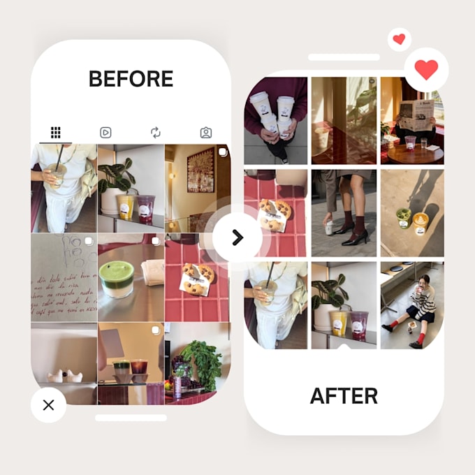 transform your instagram feed using your content and bespoke ai visuals