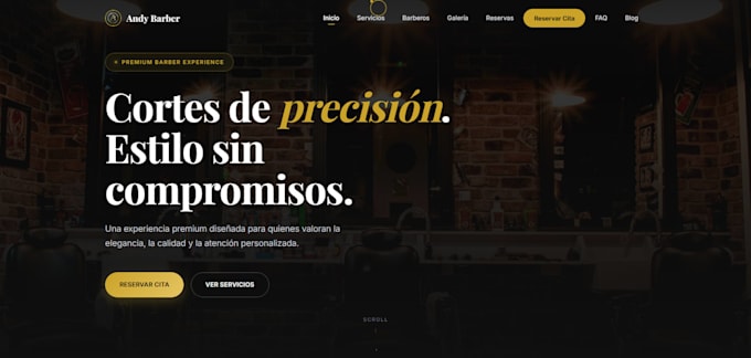 build a professional multi page business website