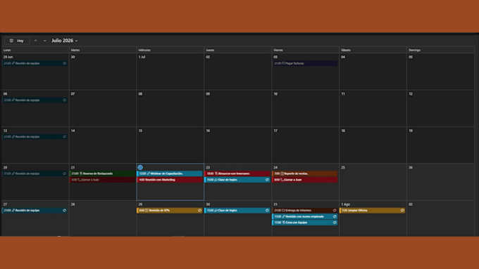 be your virtual assistant for calendar management