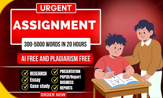 do your assignment, project work, essay writing for college and university