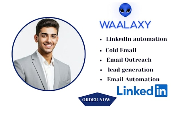 setup waalaxy linkedin automation cold email outreach email outreach