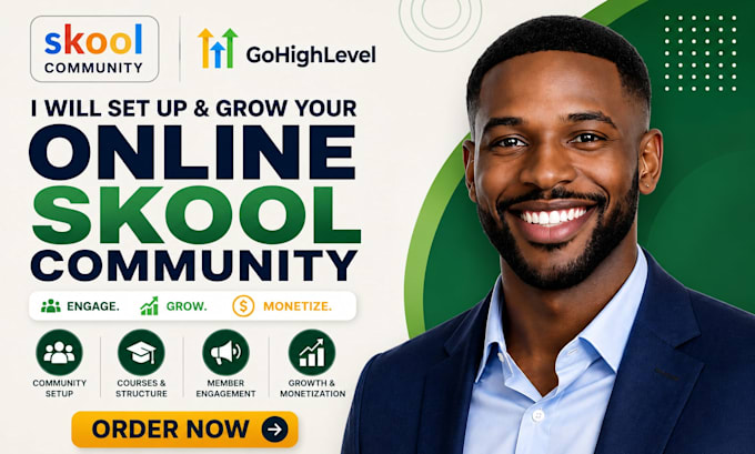 skool community, skool setup, skool manager online community skool online course