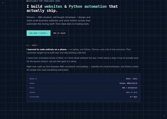 build a responsive website for your business