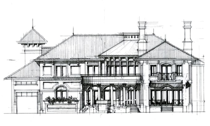 draw architectural drawings, floor plans, site plans and construction drawings