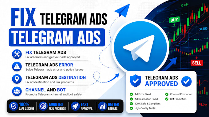 fix telegram ads, telegram ads error, telegram ads destination, channel and bot