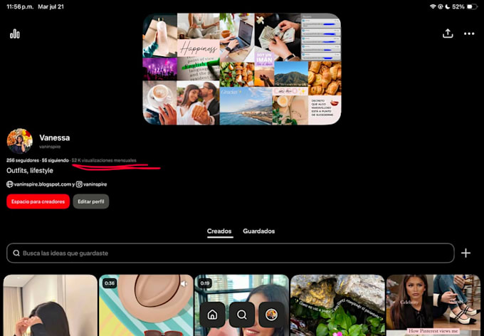 sere tu pinterest manager
