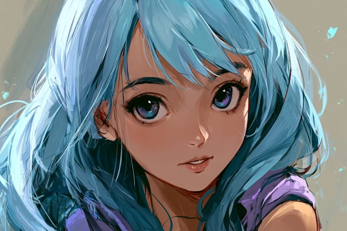 make custom anime portrait