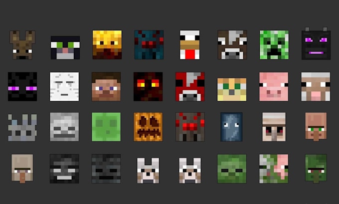 draw minecraft pixel art texture pack item icon ui java nsfw pixel art charcater