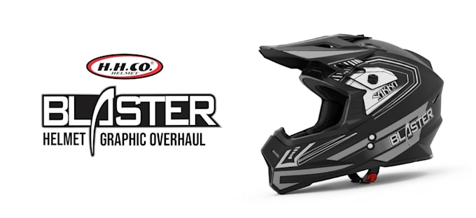 create a badass custom motorcycle helmet sticker logo design