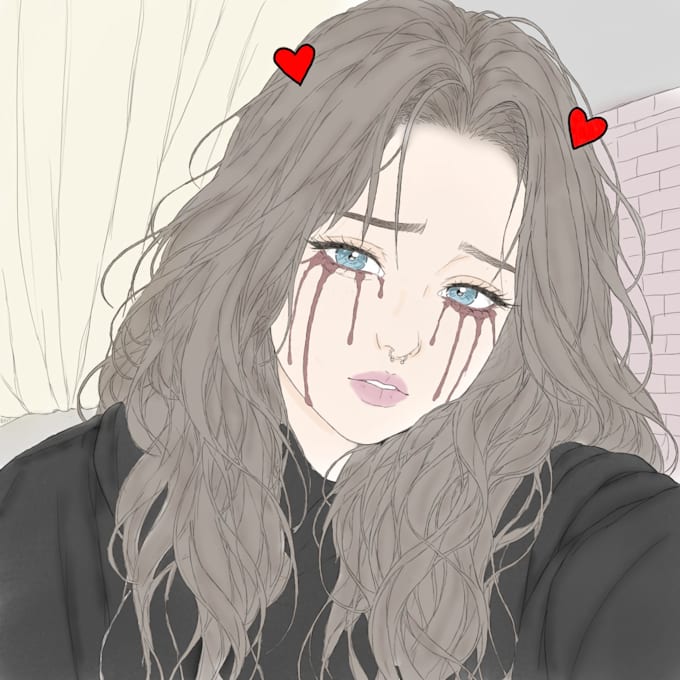 draw your oc, anime character, vrchat avatar or game character